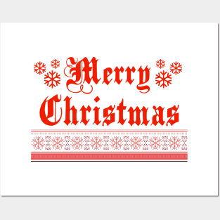 "Merry Christmas" is a timeless and widely recognized  holiday greeting. Posters and Art